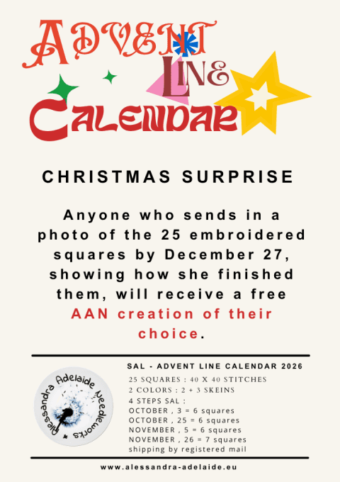 ADVENT LINE CALENDAR 2026