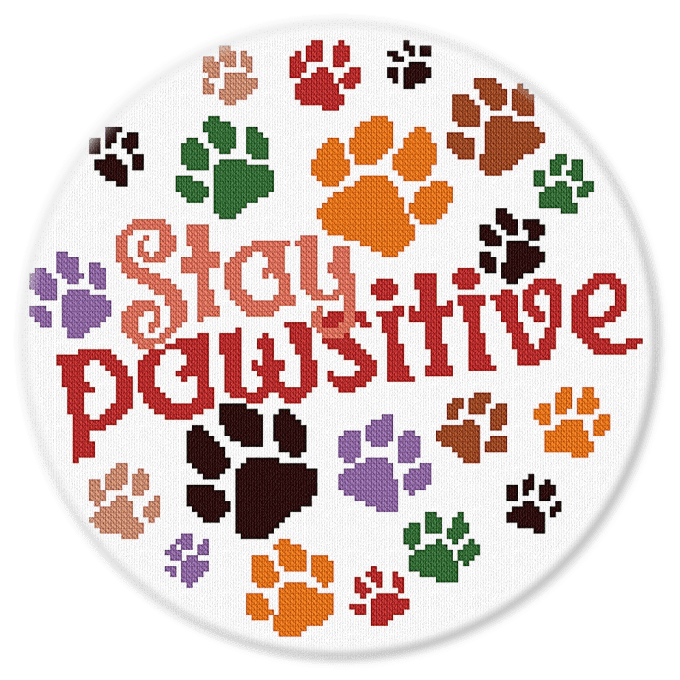 STAY PAWSITIVE