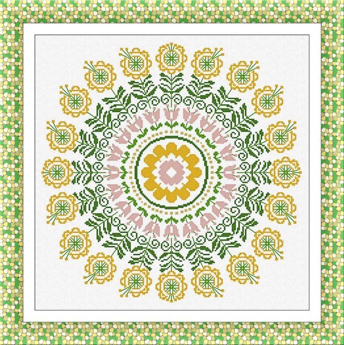 CIRCLE OF FLOWERS