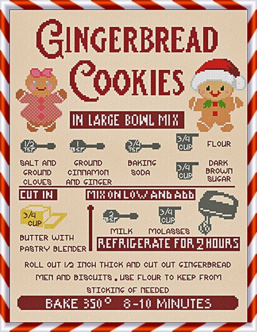 GINGERBREAD COOKIES