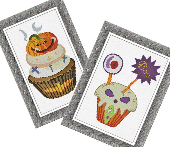 HALLOWEEN CUPCAKE 3 - 4