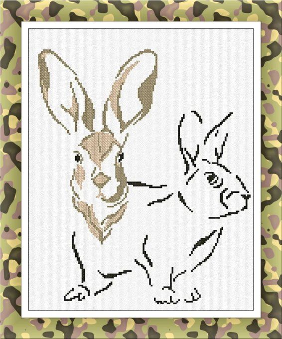 HARE PORTRAIT