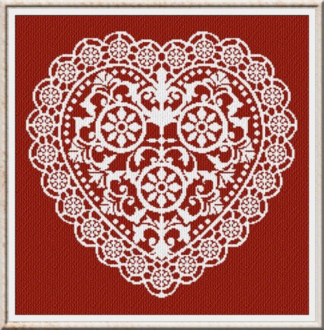LACE HEART