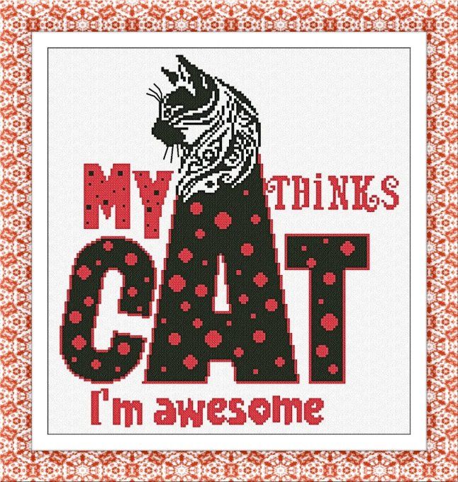 MY CAT THINKS