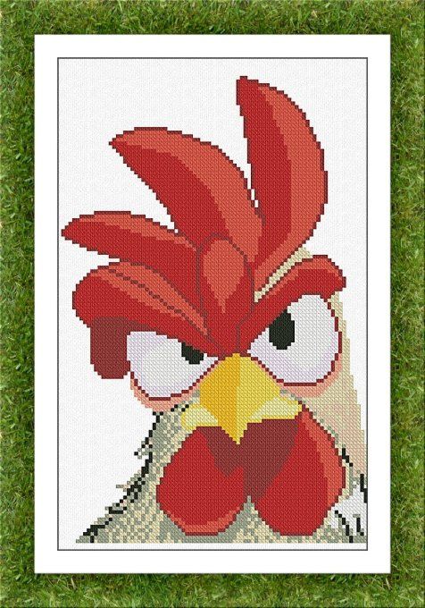 PORTRAIT OF COURTYARD : ROOSTER