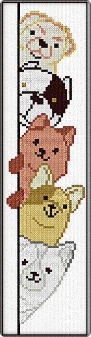 LITTLE DOGS BOOKMARK