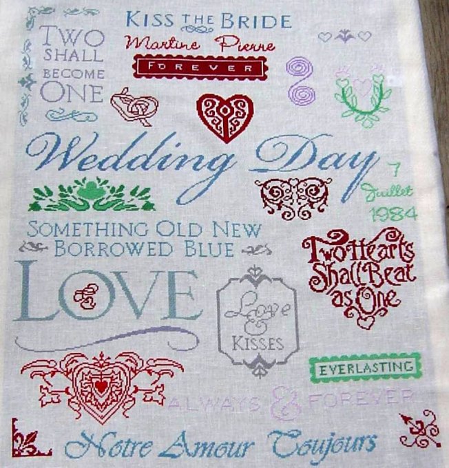 MARRIAGE SAMPLER